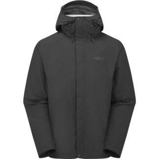 Rab Downpour Jacket Black Black S