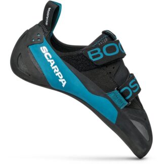Scarpa Boostic Climbing Shoes Men Black/Azure 36,5
