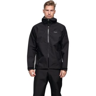 Bergans Essentials 2.5L Shell Jacket Men Black Black S