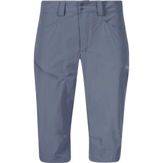 Bergans Vandre Light Softshell Long Shorts Women Granite Blue