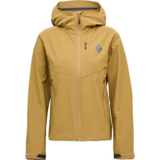 Black Diamond W Dawn Patrol Softshell Flax - M