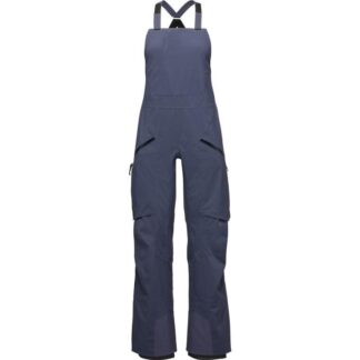 Black Diamond W Factor Bibs Charcoal Charcoal L