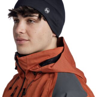 Buff Windproof Beanie Black Solid