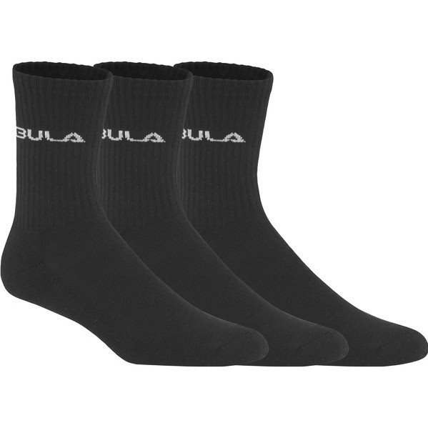 Bula Classic Socks 3pk Black Black 43/45