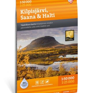 Calazo Kilpisjärvi Saana Halti vandringskarta, Finland