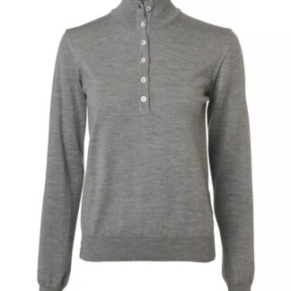 Chevalier Blaise Buttoned Merino Pullover W
