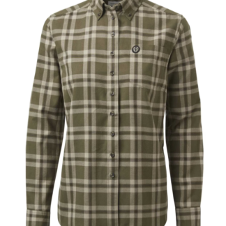 Chevalier Teal Light Flanellskjorta Dam