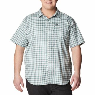 Columbia Men's Silver Ridge Utility Novelty Big Short Sleeve skjorta med krage