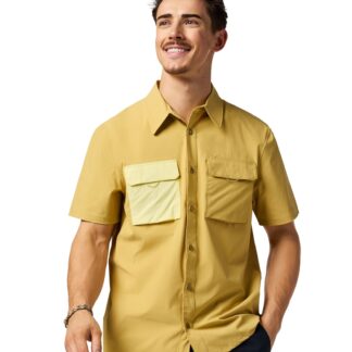 Cotopaxi Men's Solta Sun Short Sleeve herrkrage/polotröja