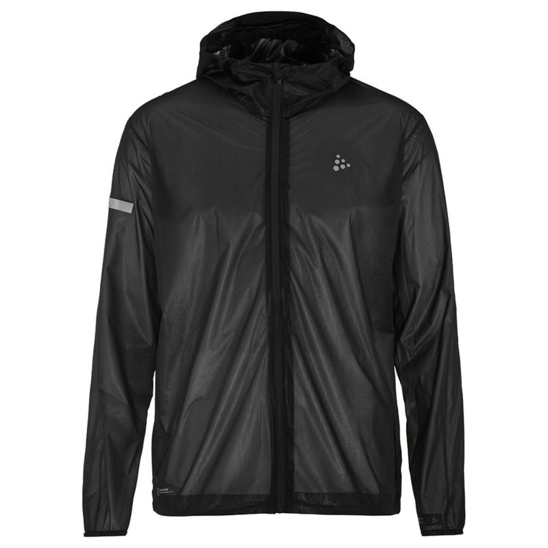 Craft Pro Hydro Lightweight Jacket M Black/Black Black/Black S