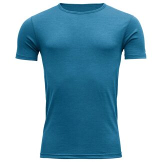 Devold Breeze T-Shirt Men Blue Melange S