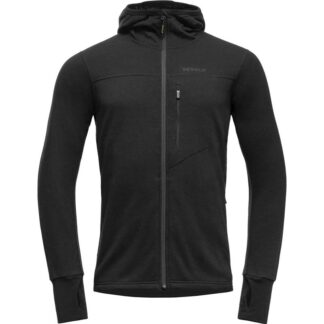 Devold Explorer Merino Hooded Jkt Man Black Black S