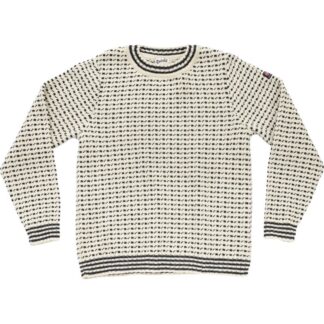 Devold Islender Refined Sweater Offwhite/Ink Offwhite/Ink S