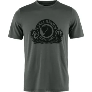 Fjällräven Abisko Wool Cl SS herr-t-shirt
