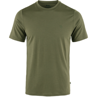 Fjällräven Abisko Wool SS M herr-t-shirt