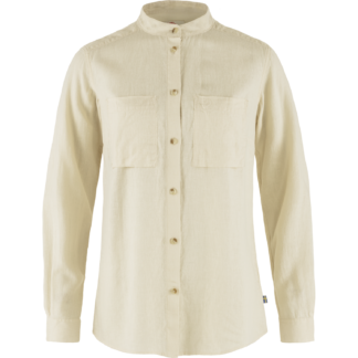Fjällräven Women's Övik Hemp LS Shirt bandkrage