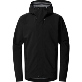 Haglöfs Breeze Proof Jacket Men True Black True Black S