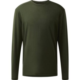 Haglöfs Kaise Wool LS Tee Men Seaweed Green