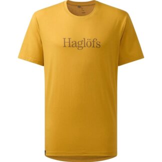 Haglöfs Outsiders Tee Men Clay Yellow Soft White S