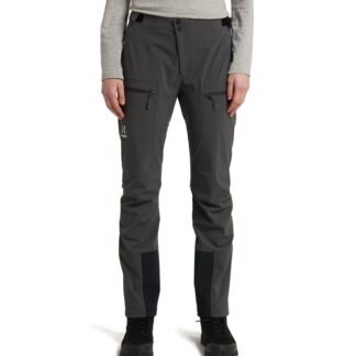 Haglöfs Roc Sight Softshell Pant Women Magnetite Magnetite 42