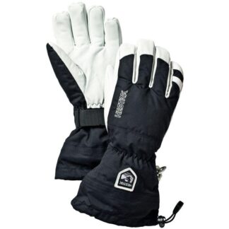 Hestra Army Leather Heli Ski 5-Finger Gloves Black