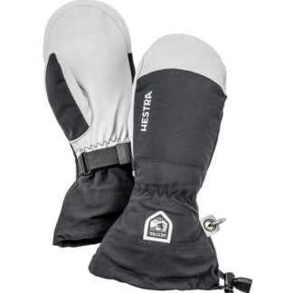 Hestra Army Leather Heli Ski Mitt Black - 7
