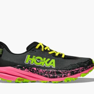 Hoka M Speedgoat 6 Black / Neon Rose