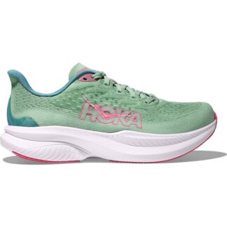 Hoka W Mach 6 Jadeite / Alpine Blue