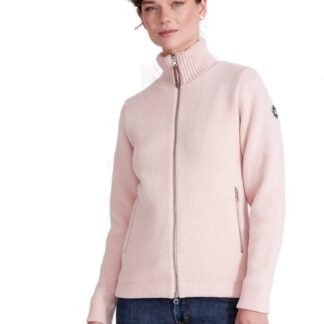 Holebrook Claire Fullzip Windproof damtröja i ull