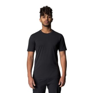 Houdini M's Pace Air Tee True Black True Black S