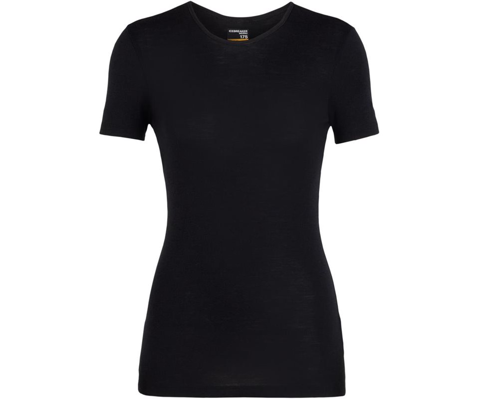 Icebreaker 175 Everyday SS Crew Top Women Black XS