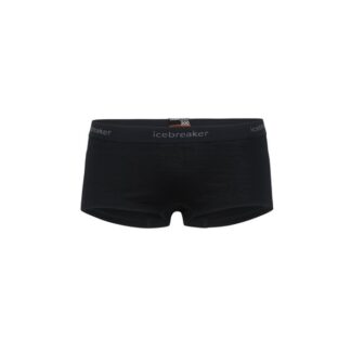 Icebreaker Wmns 200 Oasis Boy Shorts Black XS
