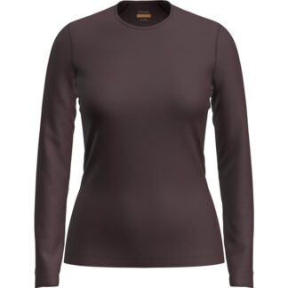 Icebreaker Women Merino 200 Oasis LS Crewe Java - S