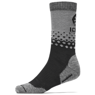 Icebug Warm Wool Sock - Black/Grey