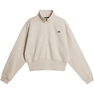 J.Lindeberg Lucia Zip Mock Neck Moonbeam Moonbeam XS
