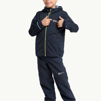 Jack Wolfskin Kids Feldberg Hooded Jacket barns