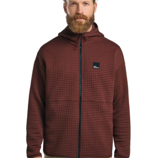 Jack Wolfskin Men's Mogari Hooded Jacket herrmellanlager/fleecejacka