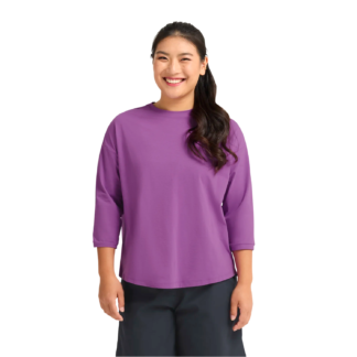 Jack Wolfskin Women's Travel 3/4 Tee dam-t-shirt