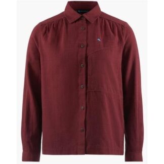 Klättermusen Helheim Ls Shirt W'S Tawny Red Tawny Red XS