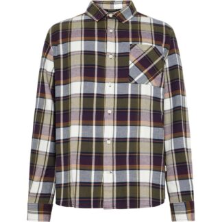 KnowledgeCotton Apparel Organic Cotton Checked Flannel Shirt GOT Blue Check Blue Check XXL