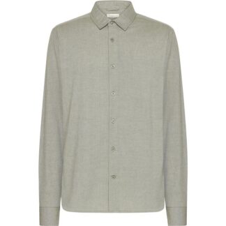 KnowledgeCotton Apparel Regular Fit Light Twill Shirt Burned Olive Burned Olive S