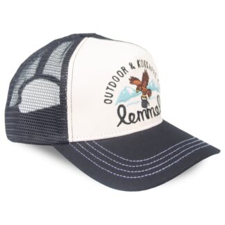Lemmel Kaffe Keep On Truckin Mama Cap White/Black White/Black