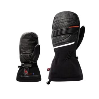 Lenz Heat Glove 6.0 Finger Cap Mittens Unisex Black XS