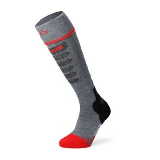 Lenz Heat Sock 5.1 Toe Cap Slim Fit Grey 35-38