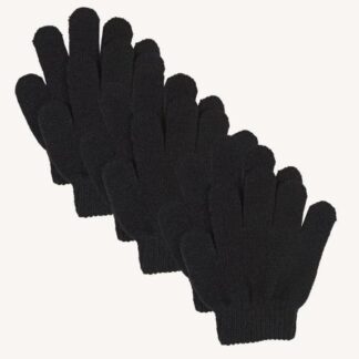 Lindberg Åsbro Magic Glove. 3-P Black Black 2-5 år