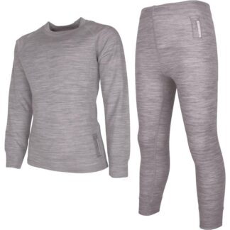 Lindberg Merino Set Junior Grey Melange 110