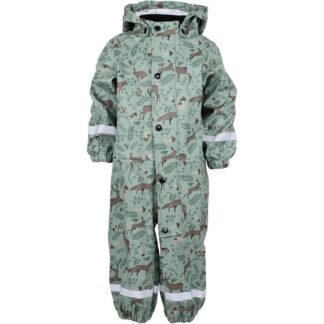 Lindberg Vattholma Rain Baby Overall Green/Brown Green/Brown 98