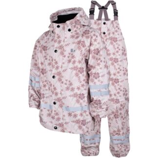 Lindberg Vattholma Rain Set Pink/White - 90