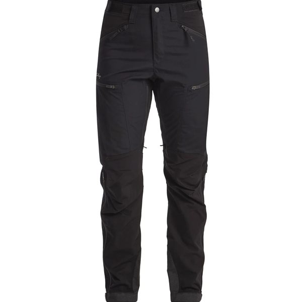 Lundhags Makke High Waist Curved Pant W Black Black 36
