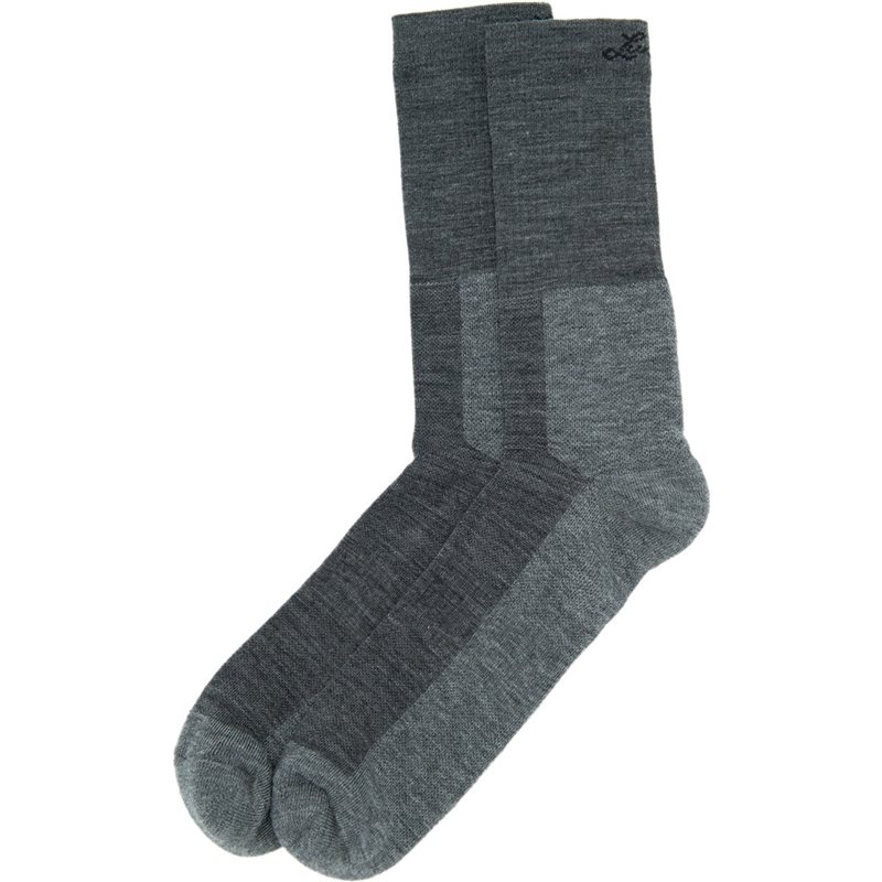 Lundhags Merino Trekking Sock Mid Light Grey Melange Light Grey Melange 37-39